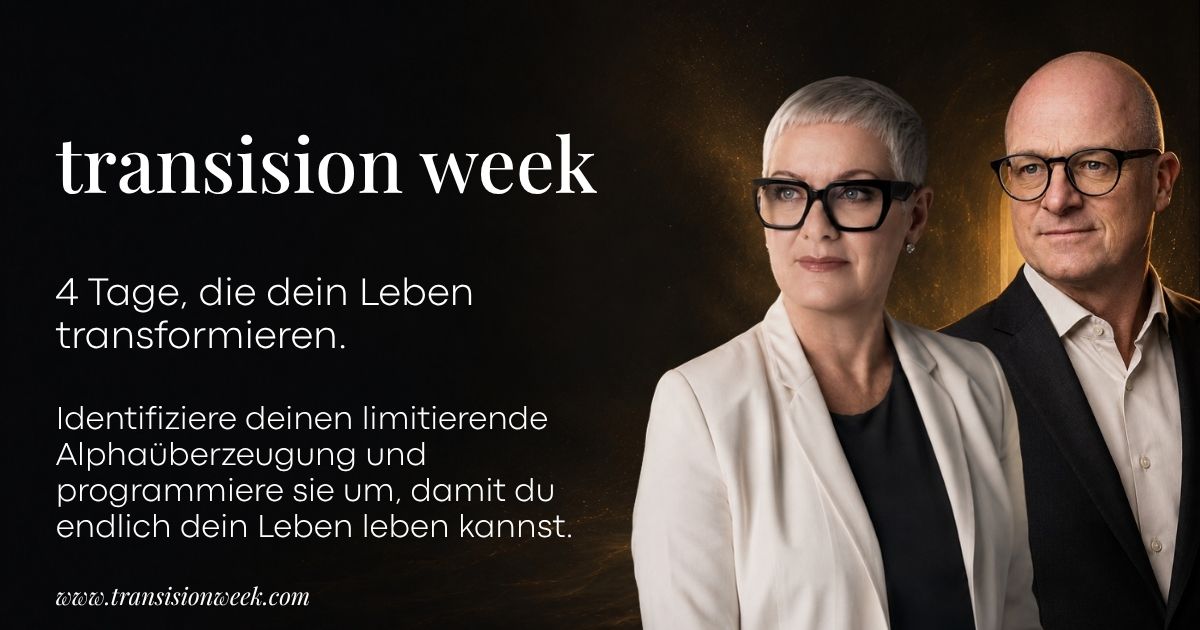 transision week - 4 Tage die dein Leben transformieren mit Barbara Jascht und Michael Hartschen